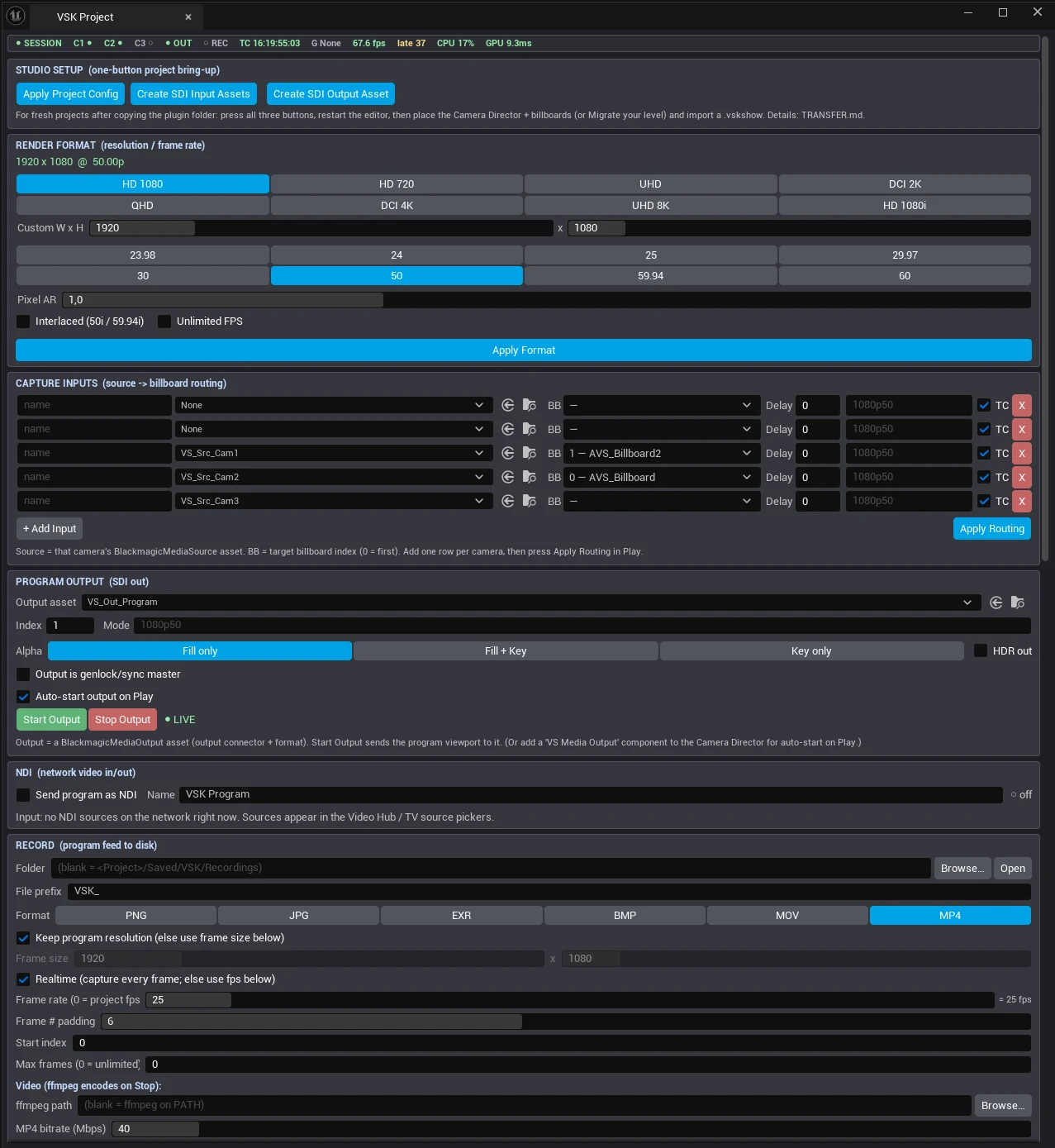 Panel VSK Project